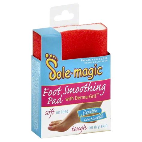 Achieve salon-worthy results at home with the Sole Magic Foot Smoothing Pad